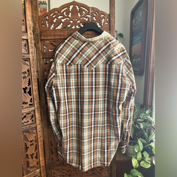True Religion plaid western button down shirt - Picture 3 of 5